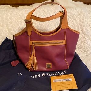Large Dooney and Burke shoulder bag.